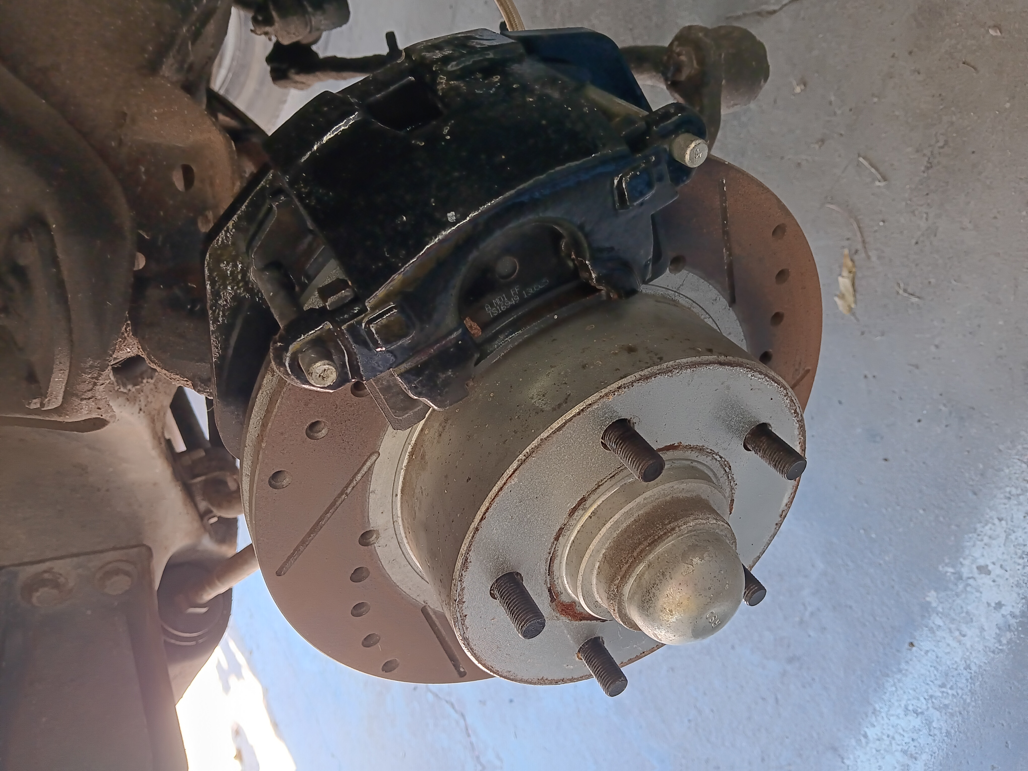 Impala front disc brake